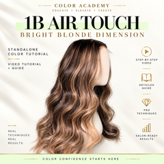 1B with Bright Blonde / Air Touch