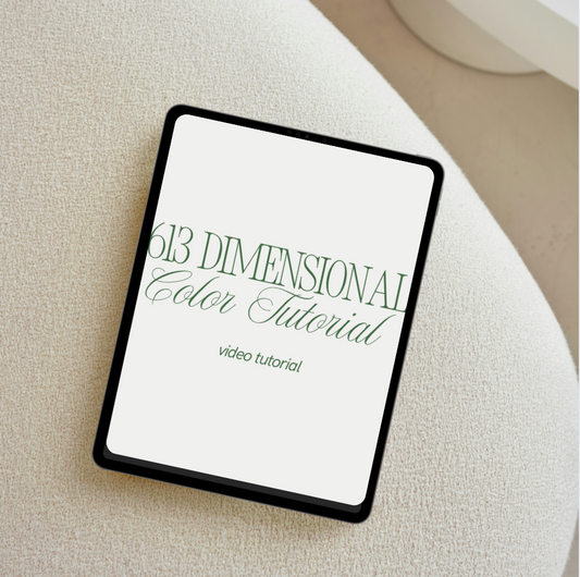 613 Dimensional Color Tutorial