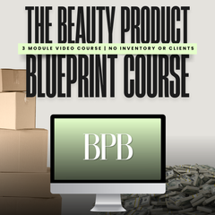 Beauty Product Blueprint Course