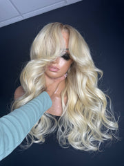 Solid blonde custom unit